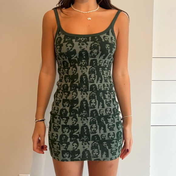 Edikted green dress - Picture 1 of 2